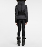 Jet Set Raffaella leopard-print ski jacket