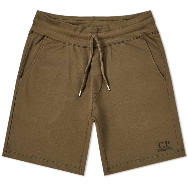 Photo: C.P. Company Light Fleece Logo Short