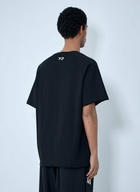 Y-3 Striped Shoulder Cotton T-Shirt