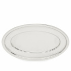 HAY Oval Dish - Medium in Stainless Steel 