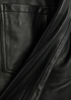 Remain BY Birger Christensen Wide-leg Leather Trousers Black