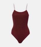 Oséree Lumière open-back swimsuit