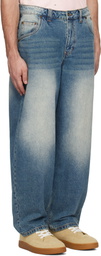 Dime Blue Classic Baggy Jeans