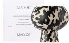 Marloe Marloe White & Black Sanur Hand Carved Candle