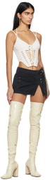 Dion Lee Off-White Braided Corset