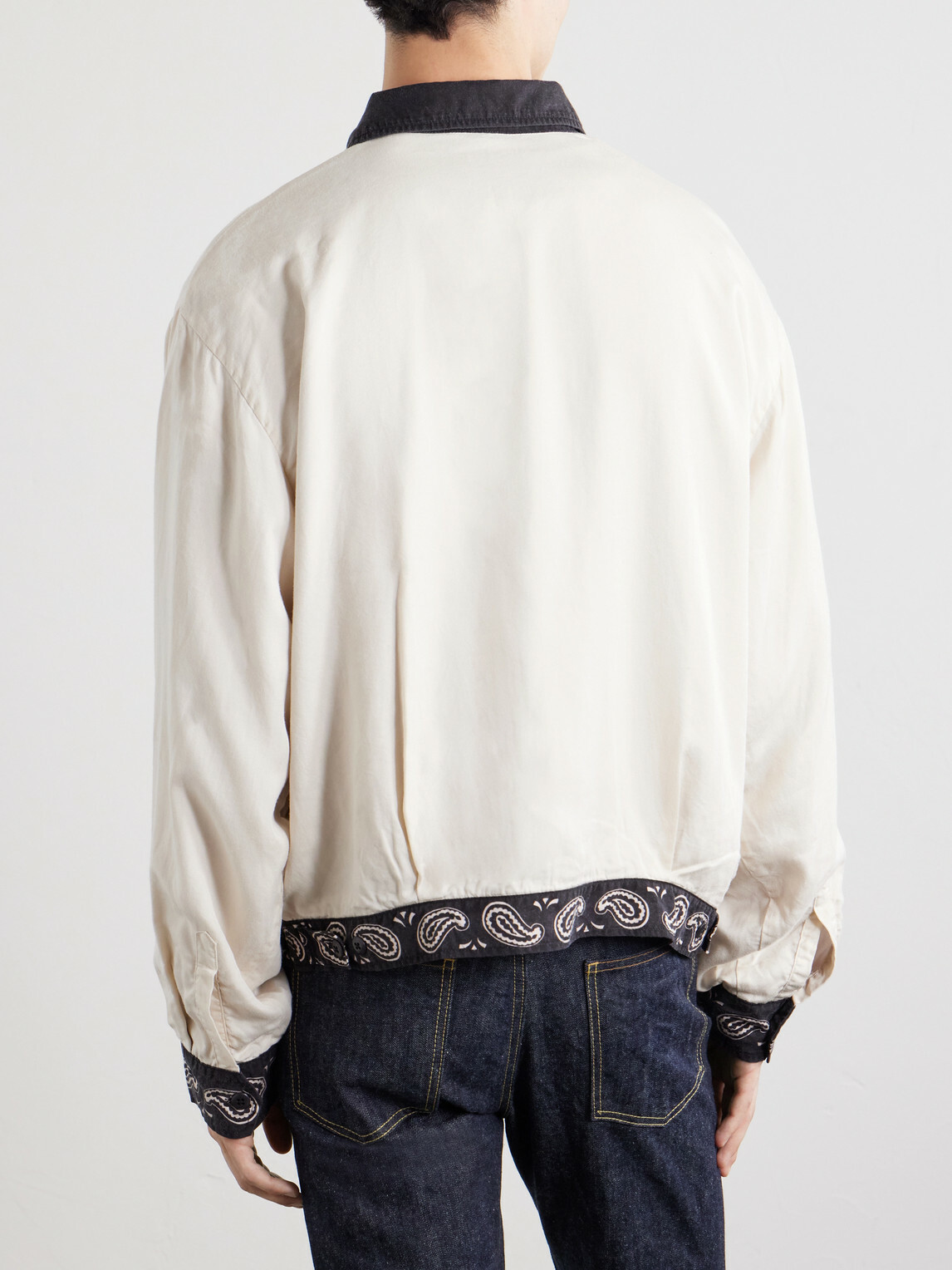 KAPITAL - Rayon Twill jacket - Neutrals