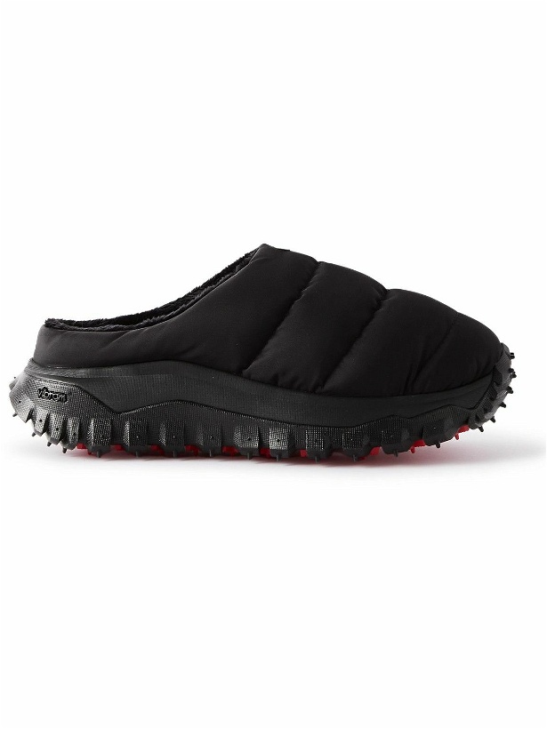 Photo: Moncler Genius - 6 Moncler 1017 Alyx 9SM Quilted Shell Sneakers - Black