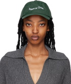 Museum of Peace & Quiet Green Wordmark Cap