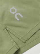 ON - Essential Straight-Leg Recycled-Shell Running Shorts - Green
