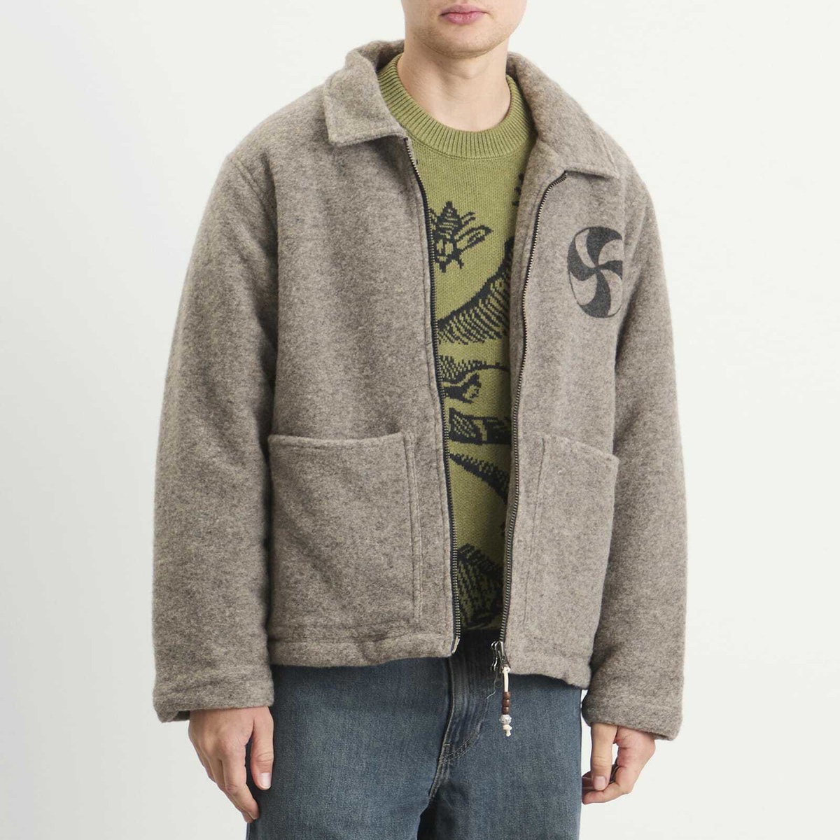 Heresy Men's Seedsman Coat in Mushroom
