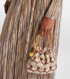 Missoni Mini lamé clutch