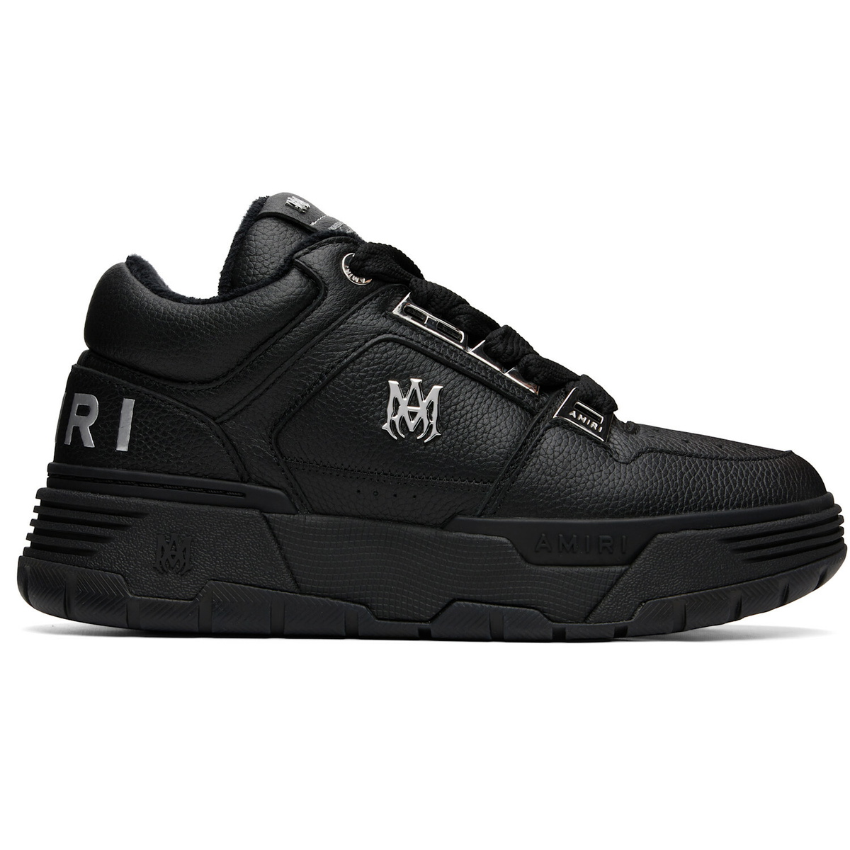AMIRI Black Metallic MA-1 Sneakers