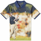 Air Jordan x Eastside Golf Polo Shirt in Midnight Navy/Fir