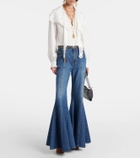 Chloé Broderie anglaise cotton poplin blouse
