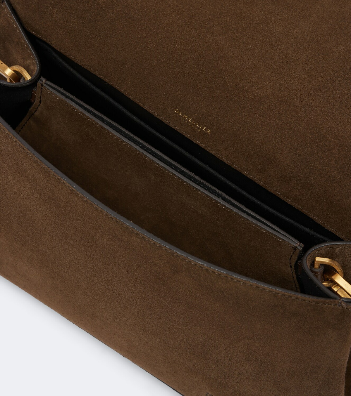 DeMellier Florence Small suede shoulder bag