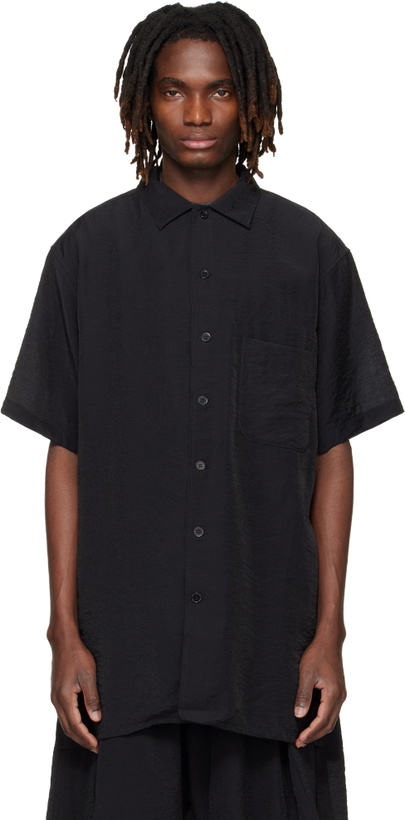 Photo: Y-3 Black Short Sleeve Shirt