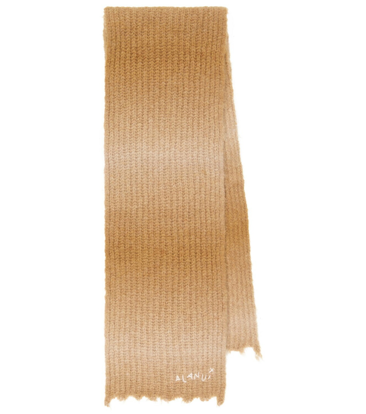 Alanui Ices Caves alpaca wool-blend scarf