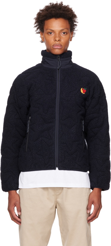Photo: Sky High Farm Workwear Navy Quilted Jacket