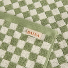 Baina Josephine Hand Towel in Sage/Chalk 