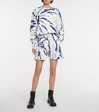 Les Tien - Yacht tie-dye cotton shorts
