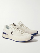 ON - Roger Federer The ROGER Pro Rubber-Trimmed Mesh Tennis Sneakers - White