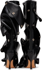 Y/Project Black Snap Boots