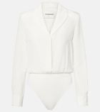 Roland Mouret Silk satin bodysuit