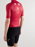 Pas Normal Studios - Mechanism Logo-Print Cycling Jersey - Red