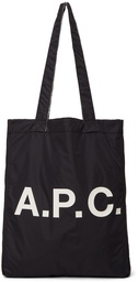 A.P.C. Black & White Lou Tote