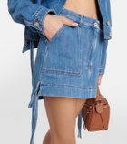 Loewe Denim miniskirt