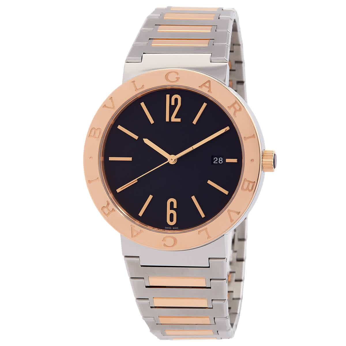 Bvlgari BVLGARI BVLGARI Automatic Black Dial Mens Watch 102930