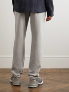 James Perse - Tapered Supima Cotton-Jersey Sweatpants - Gray