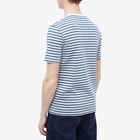 Folk Men's Classic Stripe T-Shirt in Blue