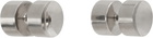 HUGO KREIT Silver Eclipse Plug Earrings