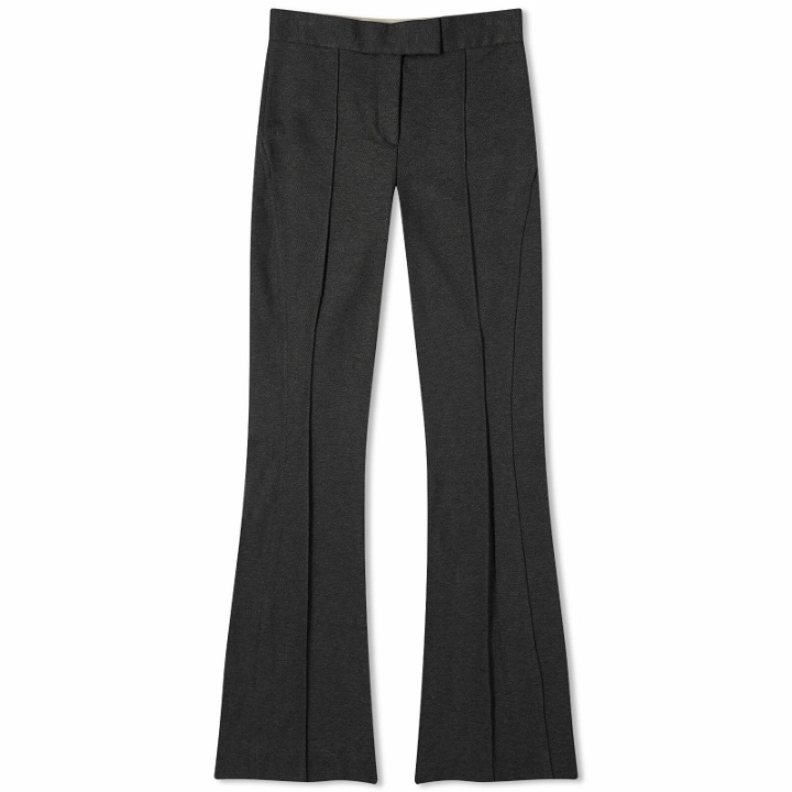 Photo: Helmut Lang Women's Seamed Bootcut Trouser in Charcoal