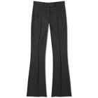 Helmut Lang Women's Seamed Bootcut Trouser in Charcoal
