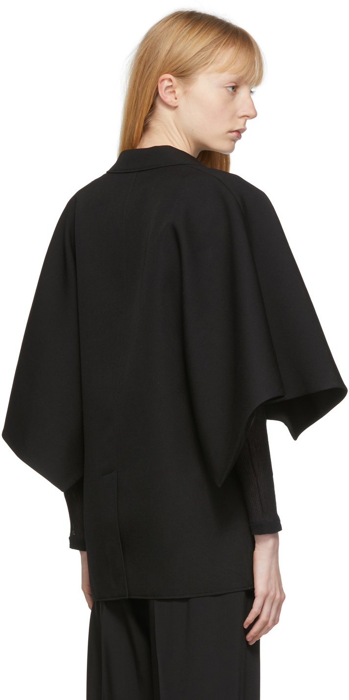 Burberry shop black cape