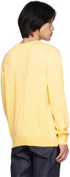 Maison Kitsuné Yellow Fox Head Sweater