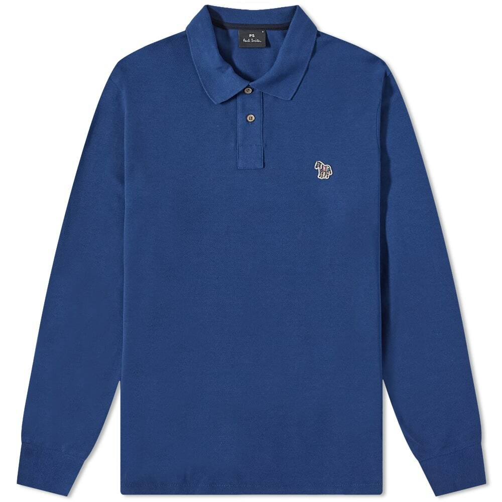 Paul Smith Long Sleeve Zebra Polo Shirt Paul Smith