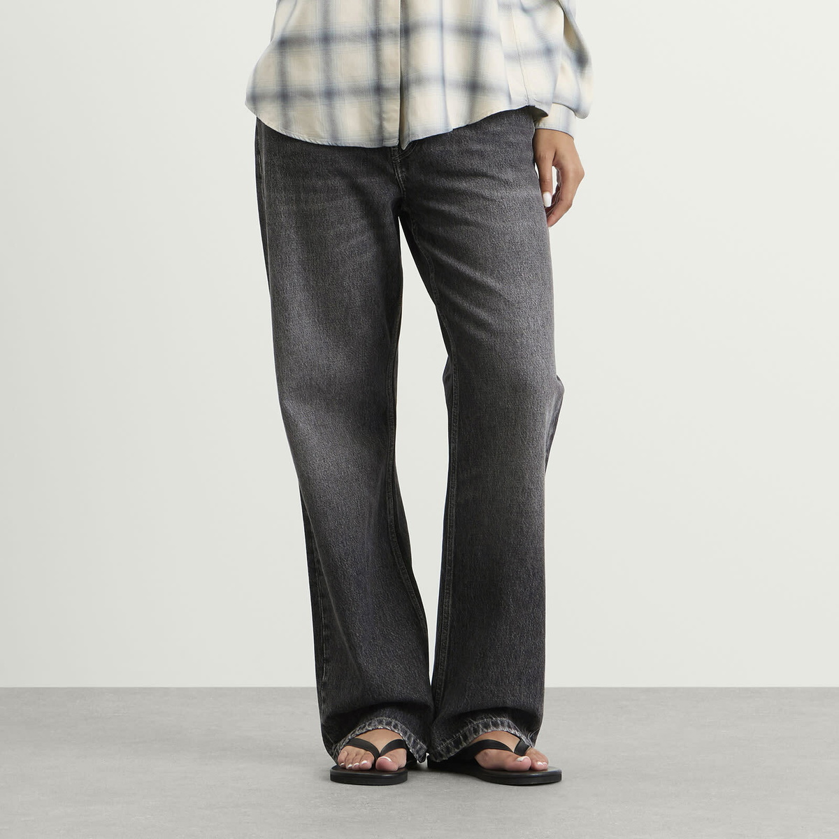 Won Hundred Women's Baggy 90s Jeans in Vista Grey