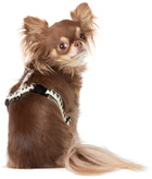 See Scout Sleep Off-White & Black Extra Small Nice Grill Standard Collar