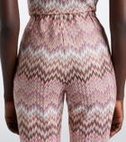 Missoni Zigzag high-rise flared pants