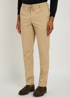 Aurélien Urban Stretch-cotton Trousers Beige
