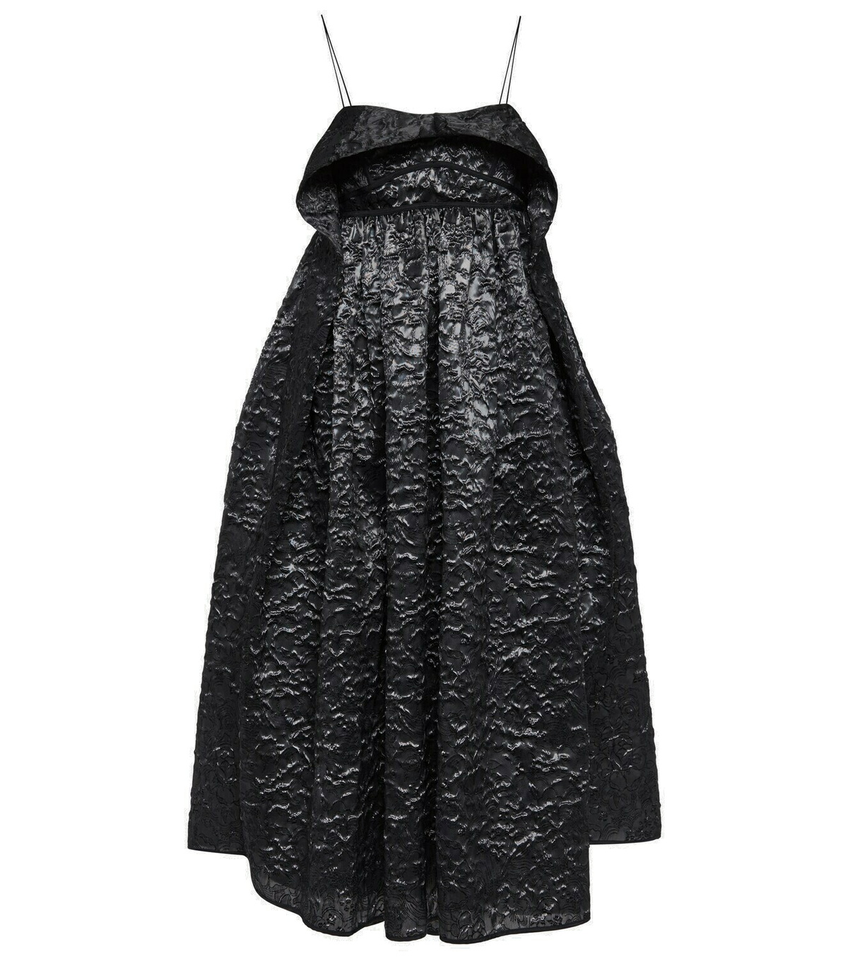 【CECILIE BAHNSEN】OSWALDドレス OSWALD | DRESS SHEER RIPSTOP OLIVE NONA