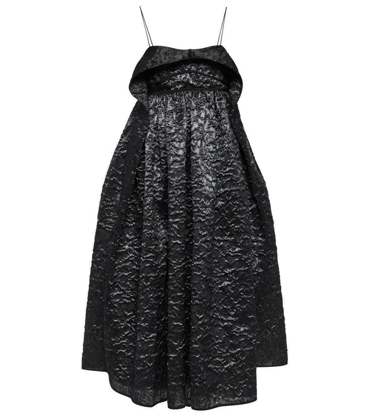 Photo: Cecilie Bahnsen Susa matelassé maxi dress