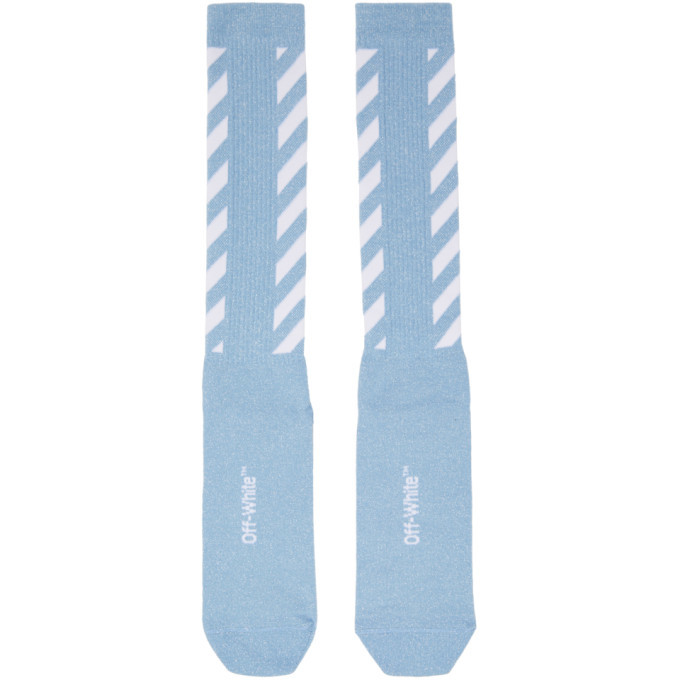 Off white shop socks blue