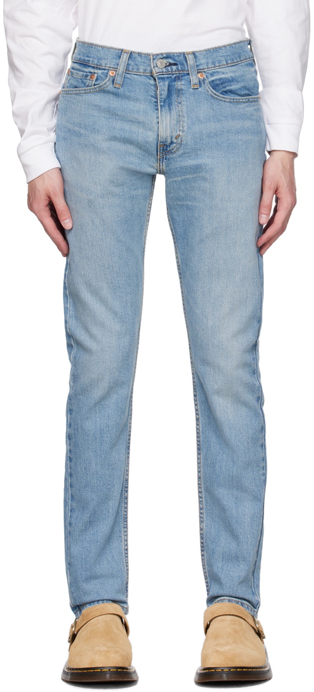 Levi's Blue 512 Slim Taper Jeans Levi's Red