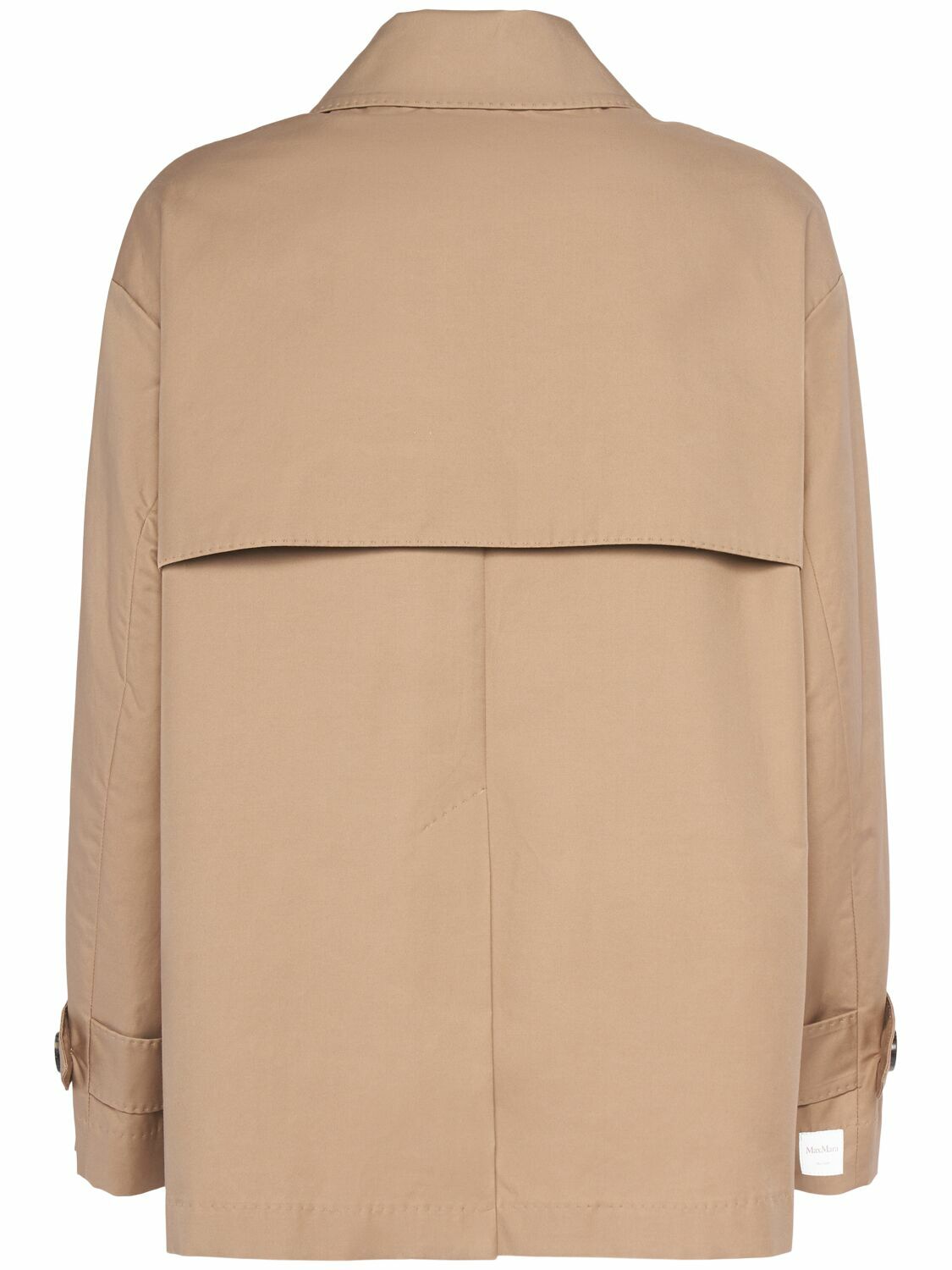 MAX MARA Zeno Twill Trench Coat Max Mara