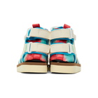 Suicoke Off-White and Blue BOAK-2AB Sandals