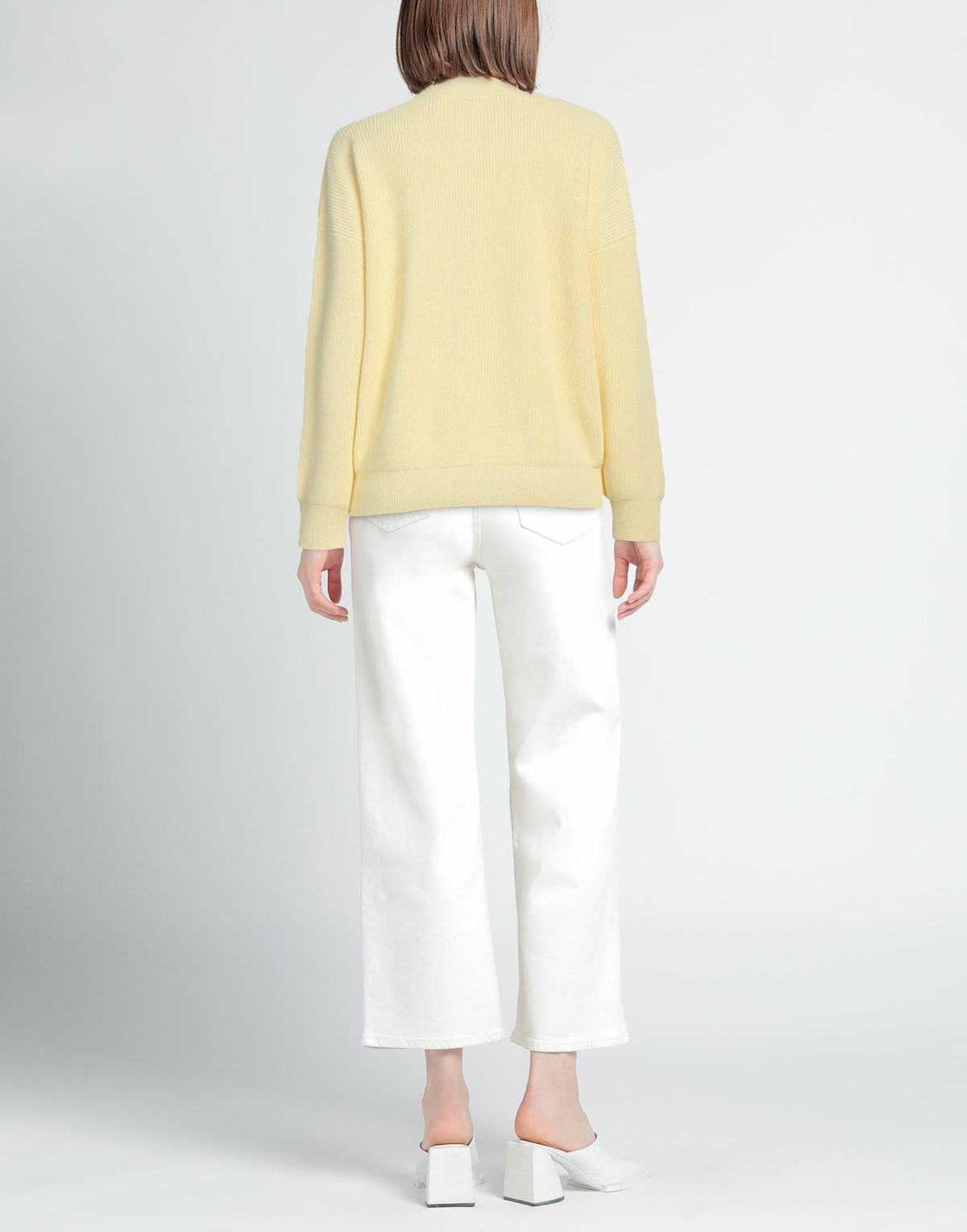 Peserico Womens Turtleneck in Yellow